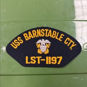 USS Barnstable City embroidered Patch